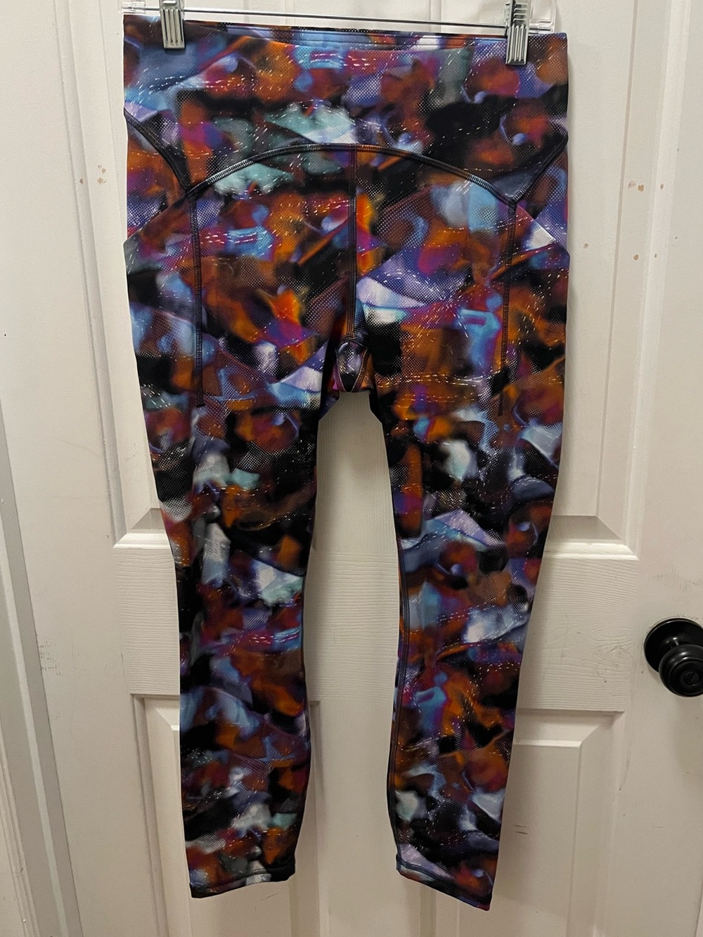 🍋 LIKE NEW Lululemon Power Thru High-Rise Tight 25" - Hyper Drift Multi - Sz 8